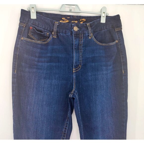 Seven 7 Women's Tummyless High Rise Skinny Jeans Size 14 - Picture 2 of 6